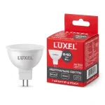  Светодиодная лампа Luxel MR16 6W 220V GU5,3(ECO 012-NE  6W)