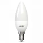 Світлодіодна лампа Luxel C35 6W 220V E14(ECO 045-NE 6W) 