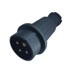 Вилка силова Luxel каучукова 32A 400В IP44 (1135)