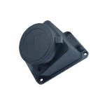 Розетка силова стаціонарна Luxel каучукова 32A 400В IP44 (1137)