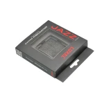 Рамка одинарная стеклянная горизонтальная JAZZ graphite pearl (0721) Графитовая