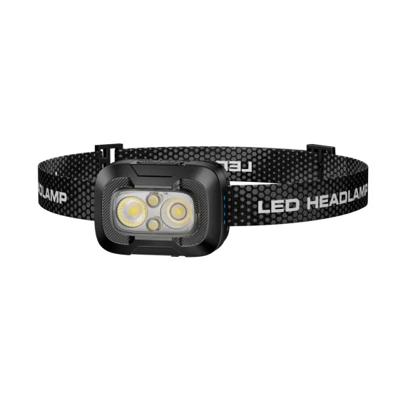 Світлодіодний налобний  ліхтар Luxel 8W IP55 8 режимів роботи (TR-16)