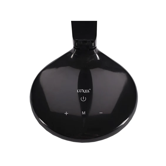 Світлодіодний настільний світильник Luxel 220-240V 10W IP20 (чорний)+нічник (TL-01B)