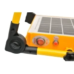 Світлодіодний прожектор Luxel переносний автономний із сонячною панеллю 50W IP65 (SFLP-50)