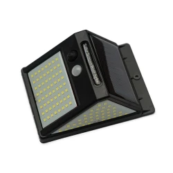 Світлодіодний світильник Luxel на сонячних батареях з датчиком руху IP65 14W (SSWl-06C)