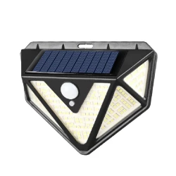 Світлодіодний світильник Luxel на сонячних батареях з датчиком руху IP65 24W (SSWl-07C)