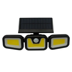 Світлодіодний світильник Luxel на сонячних батареях з датчиком руху IP65 48W (SSWl-08C)