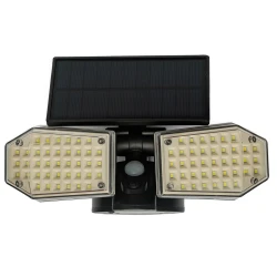 Світлодіодний світильник Luxel на сонячних батареях з датчиком руху IP65 40W (SSWl-09C)