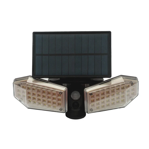 Світлодіодний світильник Luxel на сонячних батареях з датчиком руху IP65 40W (SSWl-09C)