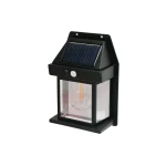 Світлодіодний світильник Luxel на сонячних батареях з датчиком руху IP44 10W (SSWl-12H)