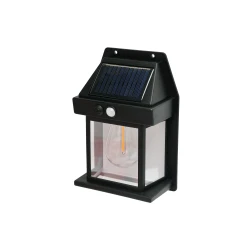 Світлодіодний світильник Luxel на сонячних батареях з датчиком руху IP44 10W (SSWl-12H)