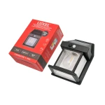 Світлодіодний світильник Luxel на сонячних батареях з датчиком руху IP44 10W (SSWl-12H)