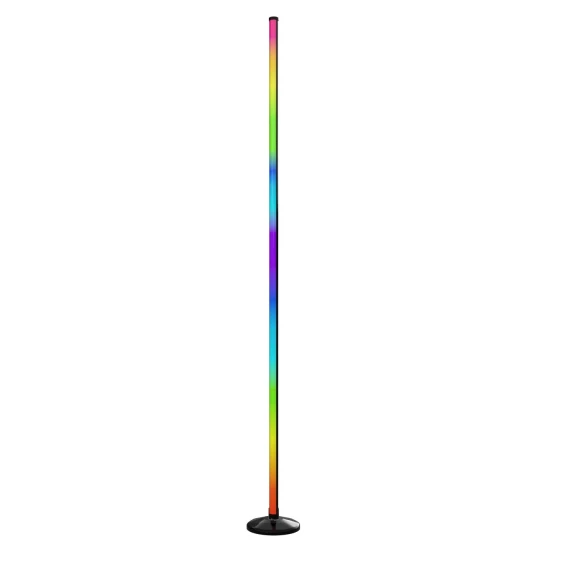 Світлодіодний підлоговий кутовий RGB торшер Luxel 175-260V 24W IP20 (LRGB-01)