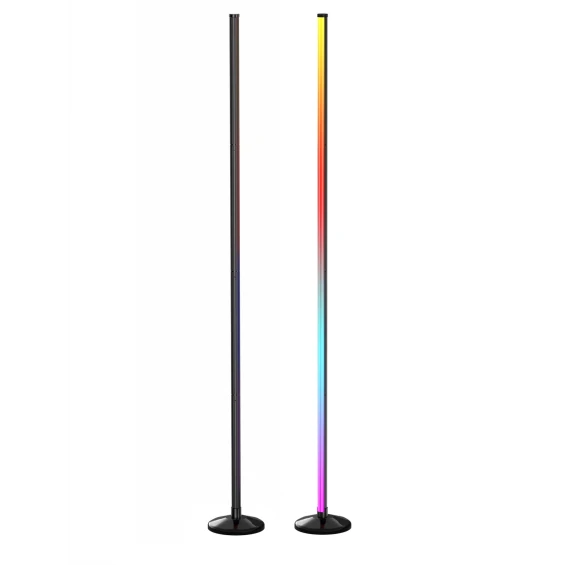 Світлодіодний підлоговий кутовий RGB торшер Luxel 175-260V 24W IP20 (LRGB-01)