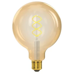 Філаментна світлодіодна лампа Luxel 070-HG 6W G125 E27 1800K (070-HG) Gold