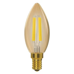 Філаментна світлодіодна лампа Luxel 076-HG 7W E14 2500K (076-HG 7W) Gold
