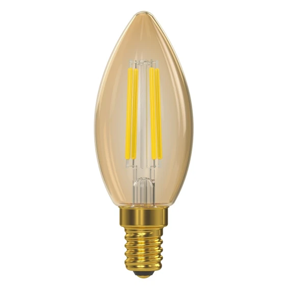 Філаментна світлодіодна лампа Luxel 071-HG 5W E14 2500K (071-HG 5W) Gold