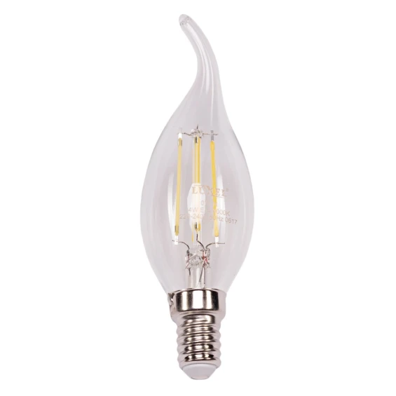 Філаментна світлодіодна лампа Luxel 074-H (filament) 4W E14 2700K 440 lm