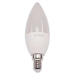 Світлодіодна лампа Luxel C35 7W 220V E14 (040-N 7W) 