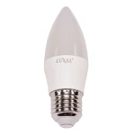 Світлодіодна лампа Luxel C35 7W 220V E27 (042-N 7W) 
