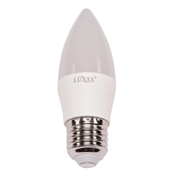 Світлодіодна лампа Luxel C35 7W 220V E27 (042-N 7W) 
