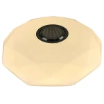 Светодиодный светильник Luxel 410х95мм IP20 с Bluetooth динамиком и пультом управления 48W (CLNR-48)