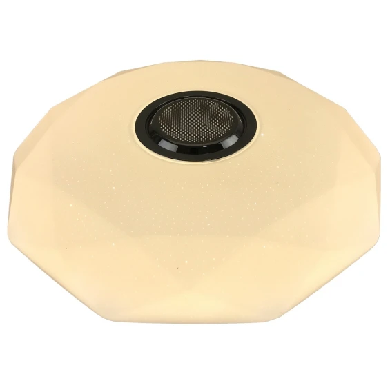 Светодиодный светильник Luxel 410х95мм IP20 с Bluetooth динамиком и пультом управления 48W (CLNR-48)