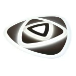 Светодиодный светильник Luxel 490x55мм IP20 с пультом управления 120w (CLWR-120)