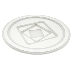 Світлодіодний світильник Luxel 500x55мм IP20 з пультом керування 140w (CLZR-140)