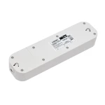 Колодка Luxel 3 розетки с заземлением и выключателем + USB+Type C (7191)
