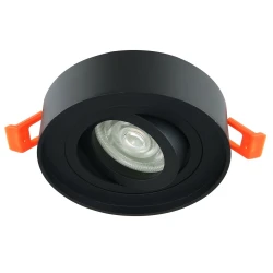 Акцентний світильник luxel GU5,3 IP20 чорний (DLD-01B)
