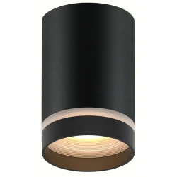 Акцентний світильник luxel GU10 IP20 чорний (DLD-06B)