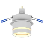 Акцентний світильник luxel GU10 IP20 білий (DLD-07W)