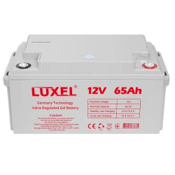 Акумулятор гелевий Luxel LBG-12V65AH