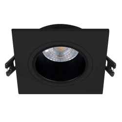 Точковий світильник luxel GU5,3 IP20 чорний (DP-02B)