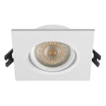 Точковий світильник luxel GU5,3 IP20 білий (DP-07W)