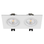 Точковий світильник luxel GU5,3 IP20 білий (DP-08W)