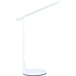 Світлодіодний настільний світильник Luxel 220-240V 10W IP20 (білий)+нічник (TL-01W)