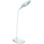 Светодиодный настольный светильник Luxel  6W IP20 (белый)+USB,ночник (TL-04W)
