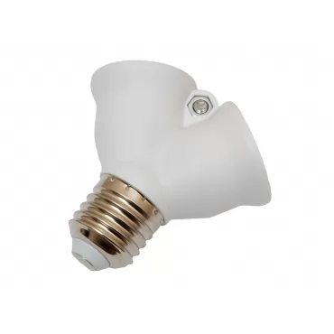 Переходник Разветвитель на две лампы Е27 (1038)