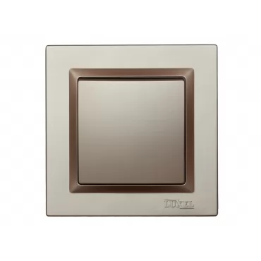 Выключатель перекрестный одноклавишный JAZZ (9221) Терракотовый