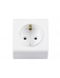 Розетка с заземлением MINIATURE Керамика (2054) белый