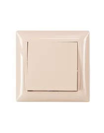 Выключатель Luxel PRIMERA (3302) кремовый