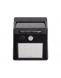 Світлодіодний світильник Luxel на сонячних батареях з датчиком руху IP64 10W (SSWl-01C)