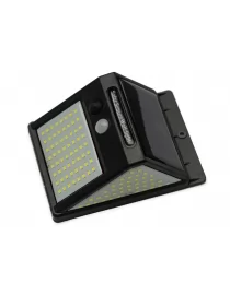 Світлодіодний світильник Luxel на сонячних батареях з датчиком руху IP65 14W (SSWl-06C)