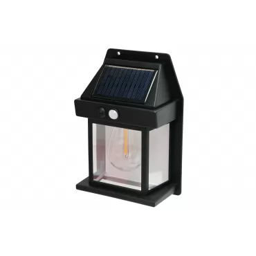Светодиодный светильник Luxel на солнечных батареях с датчиком движения IP44 10W (SSWl-12H)