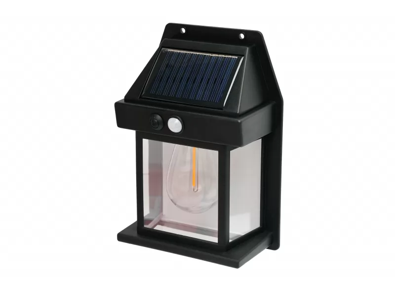Светодиодный светильник Luxel на солнечных батареях с датчиком движения IP44 10W (SSWl-12H)