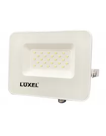 Світлодіодний білий прожектор Luxel 162х144х28мм 175-260V 20W IP65 (LED-LPEW-20С)