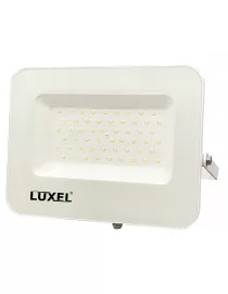 Світлодіодний білий прожектор Luxel 245х210х31мм 175-260V 50W IP65 (LED-LPEW-50С)