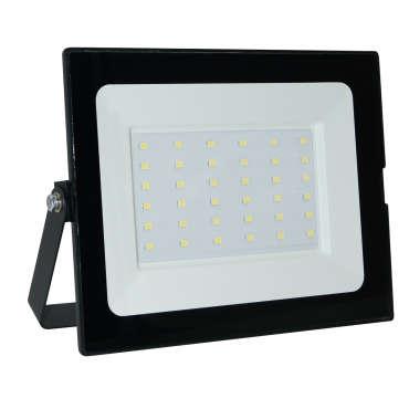 Светодиодный прожектор Luxel 183х132х36мм 175-260V 30W IP65 (LED-LPM-30С 30W)